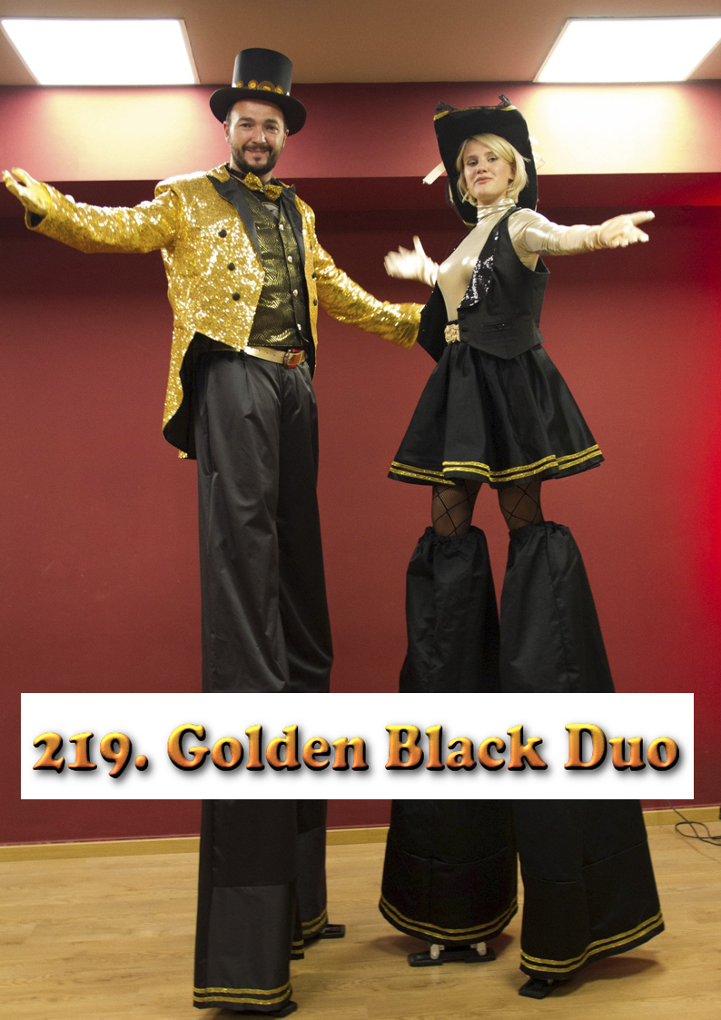 Novogodisnji kostimi, Nova godina, Elegantni džinovi, Zlatni duo, Golden duo, novogodisnja predstava za decu, Zlatni Džinovi, Elegantni džinovi