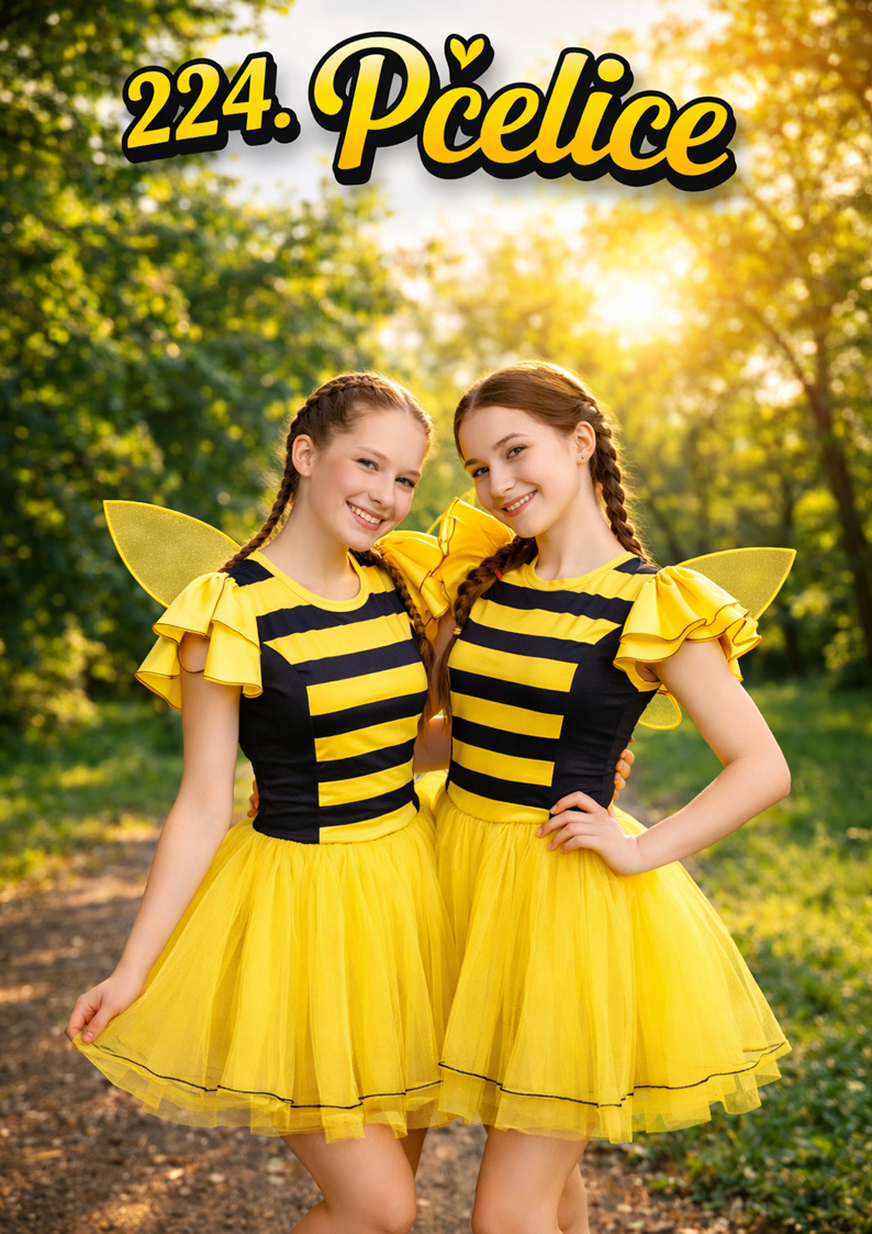 Pcelica, pcelice, kostim pcela, maskota pcele, kostim pcelice, animatori u kostimu pcelica, maskote, prolecni kostimi